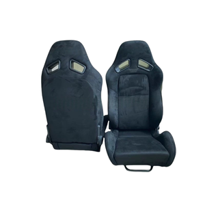 Sièges de course haute performance en cuir, type baquet Pro, avec fixation latérale, compatibles harnais 5 points, pour voitures/SUVs, direct usine - Product Image 2