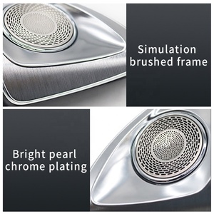 Évents d'air de <span class=keywords><strong>classe</strong></span> S 12V couvercle de Tweeter rotatif haut-parleur 7/64 couleurs lumière ambiante pour <span class=keywords><strong>mercedes</strong></span>-benz W222 S500 S400 S450 - Product Image 4