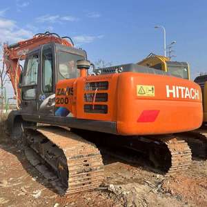 Excavadora hidráulica de cadenas Hitachi ZX200 original de Japón, excavadora Hitachi usada de 20 toneladas con alta calidad y bajo precio. - Product Image 1