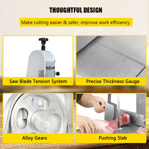 เครื่องตัดเนื้อและเลื่อยตัดเนื้อแบบตั้งโต๊ะ Jk ใหม่ส่งตรงจากโรงงาน - Product Image 3