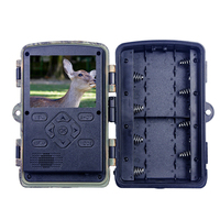 Nouvelle Arrivée Caméra de Chasse Sans Fil 4K Mémoire Max 128 Go 60MP, Caméra de Piste Infrarouge pour Piège à Gibier