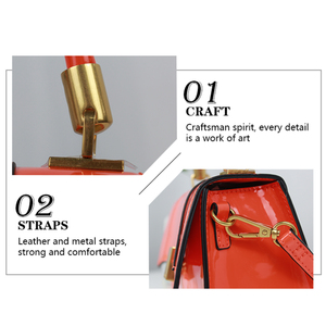 Túi Mỹ Phẩm Bằng Da PU Dệt Thiết Kế Đơn Giản Túi Dệt Có Nút Pu - Product Image 3