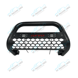 Parachoques delantero de barra de toro de acero negro para camionetas compatible con Navara Colorado <span class=keywords><strong>FJ</strong></span> Cruiser Pajero NP300 - Product Image 6