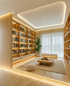 <span class=keywords><strong>Vitrine</strong></span> minimaliste en teck Bibliothèques rustiques Étagères à livres en bois Mobilier industriel pour bureau à domicile moderne et mobilier de bibliothèque - Product Image 4