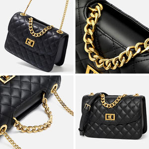 Металлическая цепь для сумок, люксовая фурнитура, серебряная металлическая цепь для ремня сумки через плечо - Product Image 6