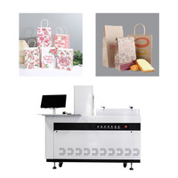 Printer Inkjet Digital A3 Single Pass Otomatis Penuh Kecepatan Tinggi untuk Percetakan Tas Kertas Kraft Karton Kotak Bergelombang