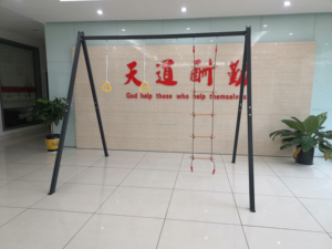 Bộ Xích Đu Màu Đen Cho Trẻ Em Từ <span class=keywords><strong>3</strong></span> Đến 10 Tuổi Với Phụ Kiện Vòng Dây Xích Đu Bậc Thang - Product Image 6