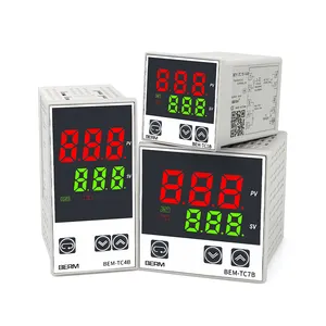 Intelligent digital display temperature controller 48*48MM 72*72MM high precision PID thermostat