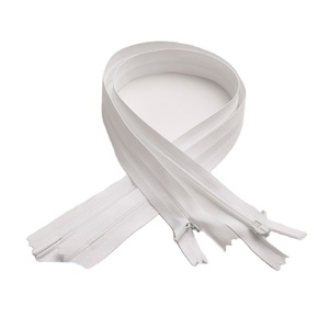 Sbs Alta Calidad 3 #   Cremallera de Nylon con Borde Invisible, Cadena Larga, Cierre Automático Deslizante, Extremo Cerrado/Abierto para Bolsos, Prendas y Jeans - Product Image 2