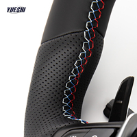Volant sport perforé en cuir avec palettes de changement de vitesse pour BMW F20 F30 F32 F48 F80 F22 F34, très demandé