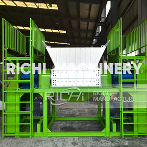 RICHI木材チップまたはココナッツ殻シュレッダーマシン - カスタマイズされた二軸シュレッダーマシン木屑 - Product Image 5