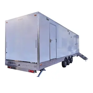 Business Galvanized Mobile Temporary Porta Potty Trailer Portable Toilets