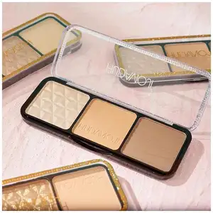 Lidschatten-Verpackung für Augenbrillen aus Papier Glitzer in China nan Rohr mit Rolle Mini-Pinsel-Set Make-Up-Augenblende Palette braun