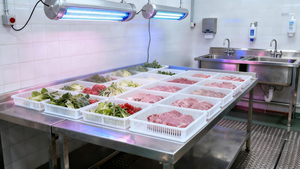 Grandes cages en plastique à mailles ventilées, boîtes de stockage logistique pour le transport de fruits, de pommes de terre, d'oignons - Product Image 3