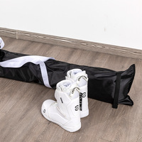 Sac de ski pour enfant, en polyester 420D, imperméable, réglable, longueur 185 cm, sangle polyvalente