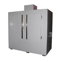 Al Aire Libre 2 puertas sólidas vertical personalizado comercial aislado Merchandiser Ice Bin
