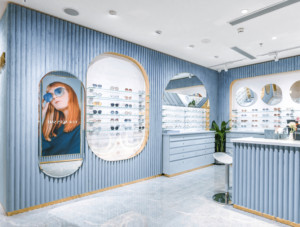 Quảng Châu ZX Customized Cửa Hàng Quang Kính Hiển Thị Rack Cho Cửa Hàng Mắt Kính Thiết Kế Nội Thất - Product Image 3