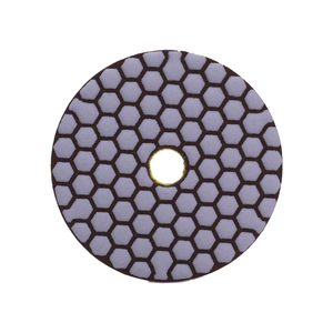 Set di tamponi lucidanti a diamante in granito a secco in pietra di marmo a secco da 5 pollici per quarzo in marmo di granito - Product Image 5