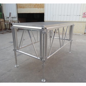 Iluminación interior ajustable en altura, escenario de aluminio, escenario portátil para conciertos - Product Image 3