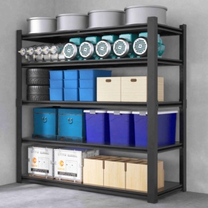 <span class=keywords><strong>Estantería</strong></span> de exhibición personalizada a <span class=keywords><strong>precio</strong></span> de fábrica, estante sin pernos de 5 niveles para almacenamiento, estante de Metal sin pernos - Product Image 5