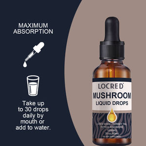 <span class=keywords><strong>Teinture</strong></span> liquide de champignons à marque privée – Complexe de 6 extraits de champignons biologiques (Crinière de lion, Reishi, Chaga) – Complément alimentaire - Product Image 3