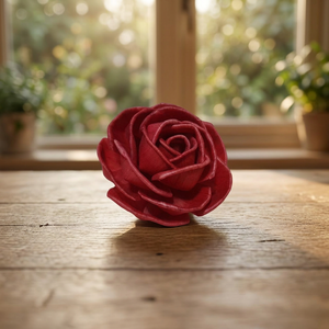 Flores de Rosa Sola Marrones de 8 cm al por Mayor, Difusor de Aroma Ecológico de Caña Seca para Decoración de Bodas y Hogar, de Tailandia - Product Image 3