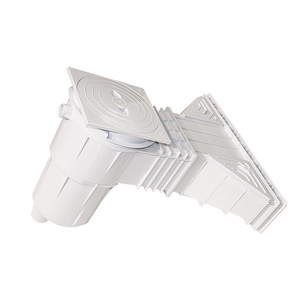 Écumoire PIKES Matériau ABS Blanc Convient à la plupart des types de piscines Fonctionne avec les piscines creusées/<span class=keywords><strong>hors</strong></span> <span class=keywords><strong>sol</strong></span> Doublures en vinyle en fibre de verre pour <span class=keywords><strong>béton</strong></span> - Product Image 3