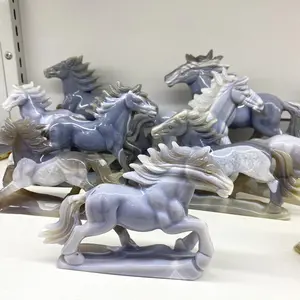 Gran oferta, Ágata Natural, Geoda, caballo, Ágata tallada a mano, racimo, drusa, tallado para decoración del hogar - Product Image 1