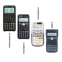 Calculatrice scientifique CTIFREE avec logo personnalisé, FX 991ES-Plus, capacités graphiques, construction en plastique durable