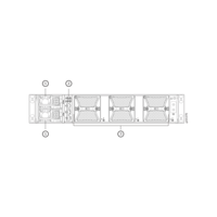 Switch Enterprise Juniper MX304-PREM dengan MX304-LMIC16-BASE dan S-MX-16C-A1-C1-P Pemasangan Rak 2/4-Tiang Aliran Udara Depan ke Belakang