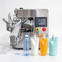 Machine d'emballage et de scellage automatique pour sachets à bec verseur, pour eau et jus Honer