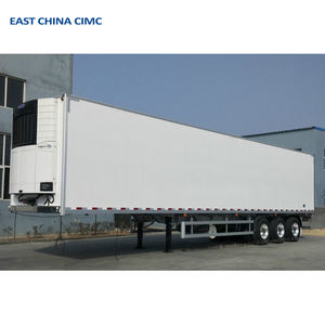 Remolque de camión contenedor refrigerado Thermo King de 40 pies usado para transporte de frutas y verduras CIMC - Product Image 3