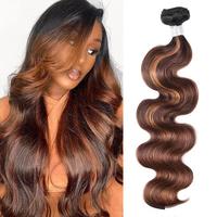 Nouvel Arrivage – Vente en Gros de Cheveux Vierges Chinois Ondulés 1B/4/30, Tissage à la Machine Double Trame, Toutes Couleurs, Cheveux de Haute Qualité