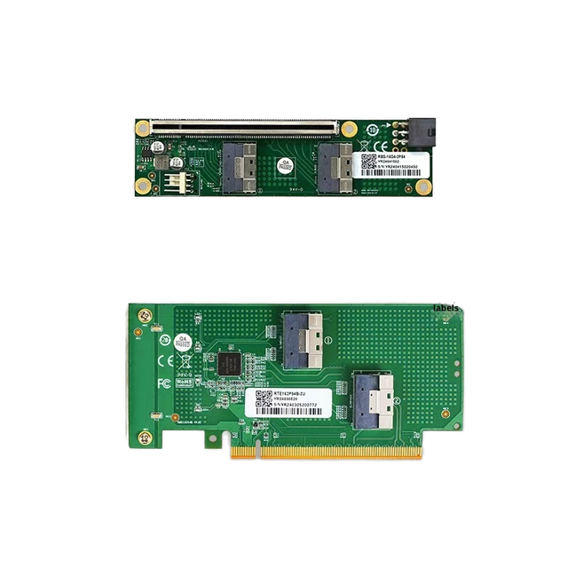 WINTEK PCIE4.0 16X Discrete Graphics Card with Private Mold-External Expansion to SlimSAS 8654 in Stock