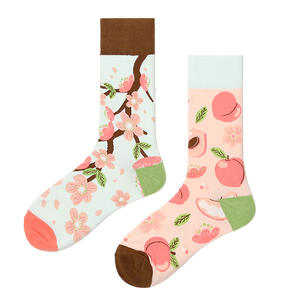 جوارب ممتعة غير متطابقة-جوارب طاقم جديدة من مزيج الفاكهة الحيوانية-جوارب غير قابلة للإنزلاق مبيع بالجملة - Product Image 4