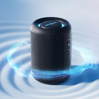 Altavoz Bluetooth Portátil Impermeable IPX6, Mini Altavoz Inalámbrico con Sonido Estéreo Potente y Bajos Profundos