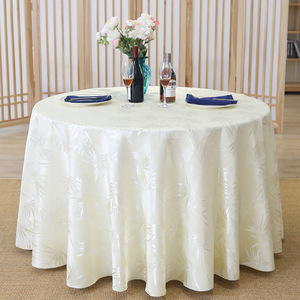 Hotel Multi-dimensional Colorful Dacron Round <strong>Circular</strong> Bamboo Leaves Round Table Cover Wedding/home/parties <strong>Tablecloth</strong> - Product Image 5
