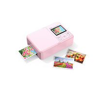 Imprimante photo portable à jet d'encre PT01 - Résolution 600 dpi, plusieurs méthodes de connexion (WIFI/USB/Carte TF)