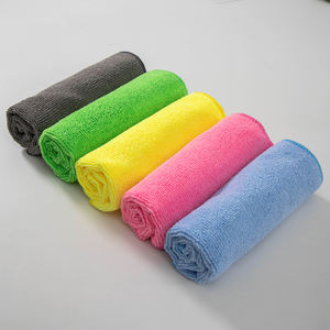 Toallas de limpieza de microfibra en caja de 5 colores, urdimbre <span class=keywords><strong>para</strong></span> el hogar, 250g/m2, 30x30cm, paño de microfibra <span class=keywords><strong>para</strong></span> limpieza de cocina, gran stock - Product Image 6