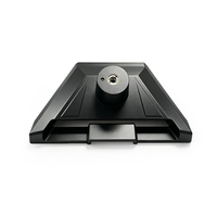 Base de montage de remplacement pour terminal Internet par satellite, adaptateur de trépied universel en ABS avec filetage en laiton 1/4-20, noir