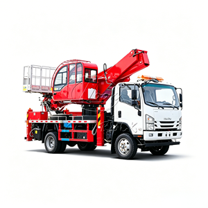Camión con Plataforma de Trabajo Aérea de 32 m, Chasis de Camión Ligero Isuzu 4x4, Operación Ágil, Elevador de Cesta Pequeño para Reparación de Instalaciones Urbanas - Product Image 5