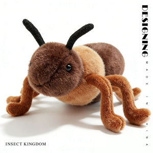 Giocattolo di Peluche a Forma di Insetto Morbido da 20 cm, Formica Pelosa Imbottita, Giocattoli di Peluche a Forma di Animali - Product Image 4