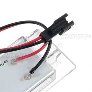 2 pièces, 18 LED, éclairage de plaque d'immatriculation de voiture pour Alfa Romeo 147 156 159 166 Brera Giulietta Mito GF Spider - Product Image 4