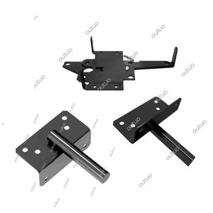 Sản xuất tại Trung Quốc hàng rào khóa cửa PVC/cột gỗ cài đặt Fastener phần cứng hàng rào Lưới Cửa Khóa - Product Image 4