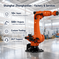 Bras robotisé industriel Kuka KR 500 R2800-2 à 6 axes, charge utile de 500 kg, portée de 2800 mm pour la palettisation et l'automatisation lourde