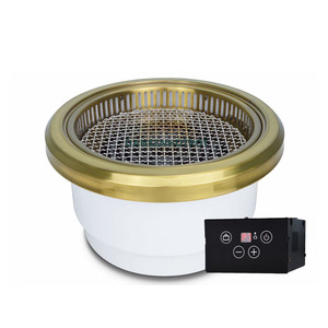 Grill de <span class=keywords><strong>barbecue</strong></span> électrique de table sans fumée de style coréen commercial pour restaurant japonais - Product Image 6