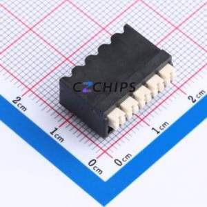 JL212R-SMT-35005BP1 Spring Terminal Block SMD,P=3.5mm Connector ( Construction: 1x5P )( Pitch: 3.5mm )( Color: Black ) - Product Image 1