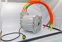 Lingkungan Keras 4KW 5KW 7.5KW 10KW Torsi Puncak 70 80 90 140Nm 7000 RPM Puncak IP67 Motor Brushless Kendaraan IE5 Marine PMSM