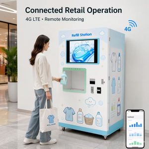 Nuovissima Macchina Commerciale per Zucchero Filato Completamente Automatica a Forma <span class=keywords><strong>di</strong></span> Fiore, Distributore Automatico Self-Service ad Alta Efficienza |   Catering/Negozio/Attrazione turistica/Chiosco - Product Image 4