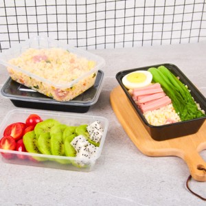Contenedor de Alimentos Rectangular Más Vendido, Lonchera Desechable de Plástico, Empaque Económico para Comida Rápida - Product Image 4